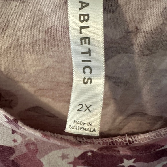Fabletics  Women’s 2x Athletic Tank Pink - Picture 3 of 3